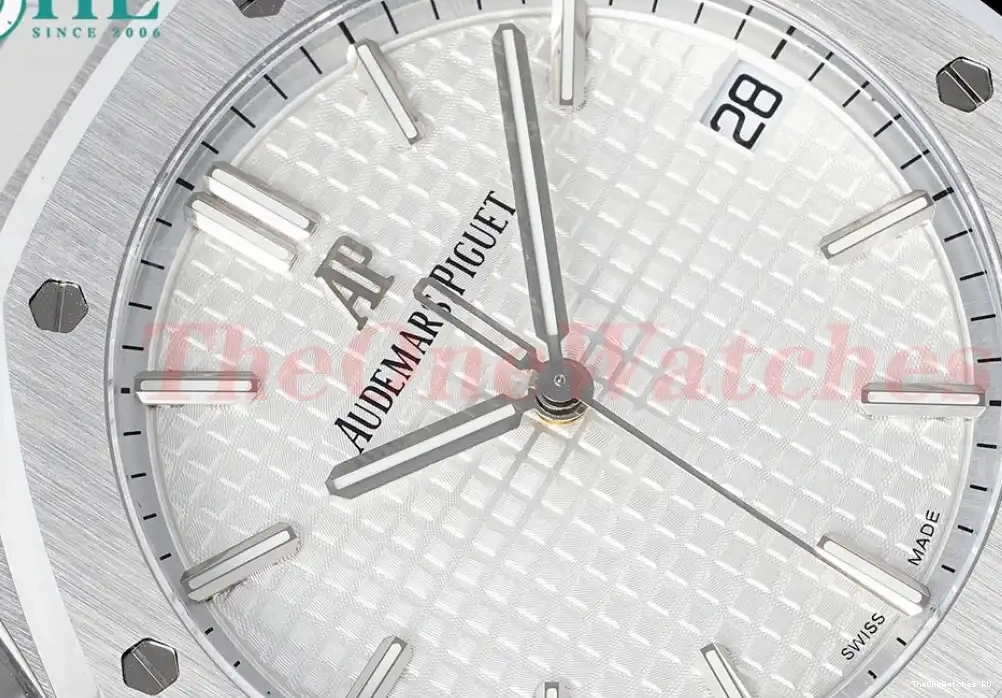 Dial Super White 15500 Clone A4302 SS Royal 41mm SF SS Oak 0504